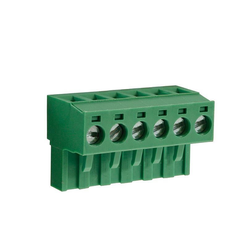 Steckbare Anschlussklemme 5 mm | Buchse | Rising-Clamp