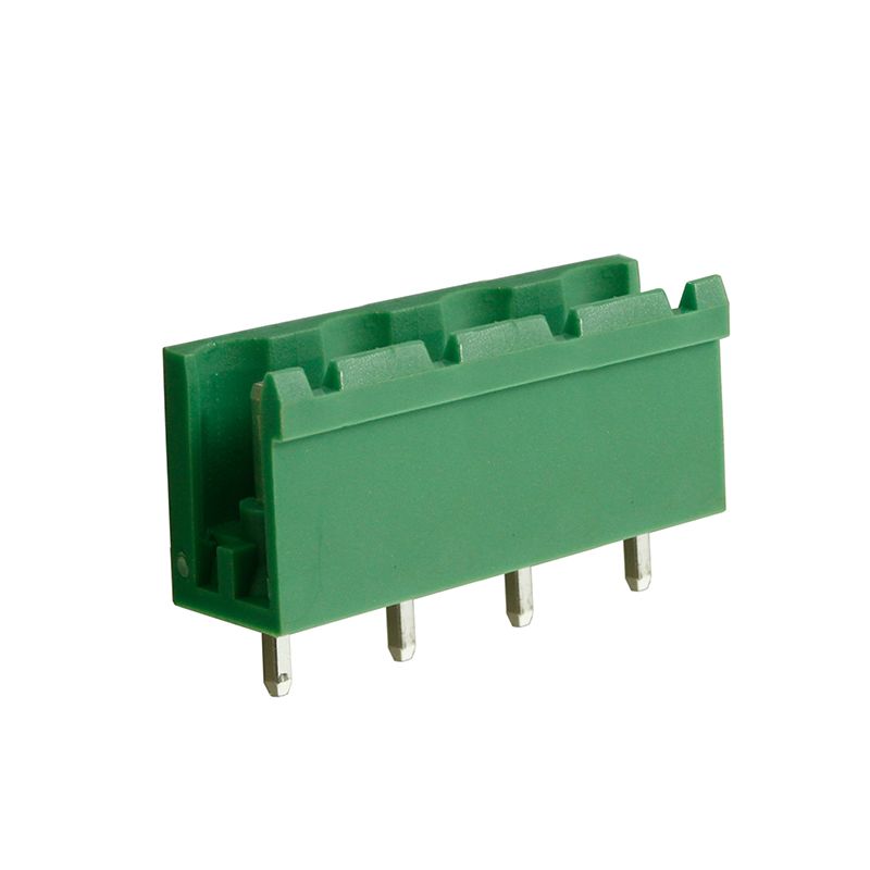 Steckbare Anschlussklemme 7,5 mm | Stecker | vertikal | geschlossene Seiten