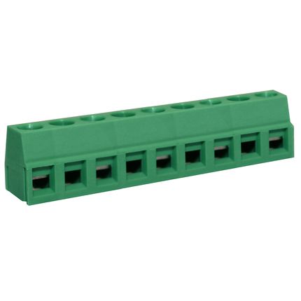 Anschlussklemme 10 mm | niedriges Profil | 90° | Rising-Clamp