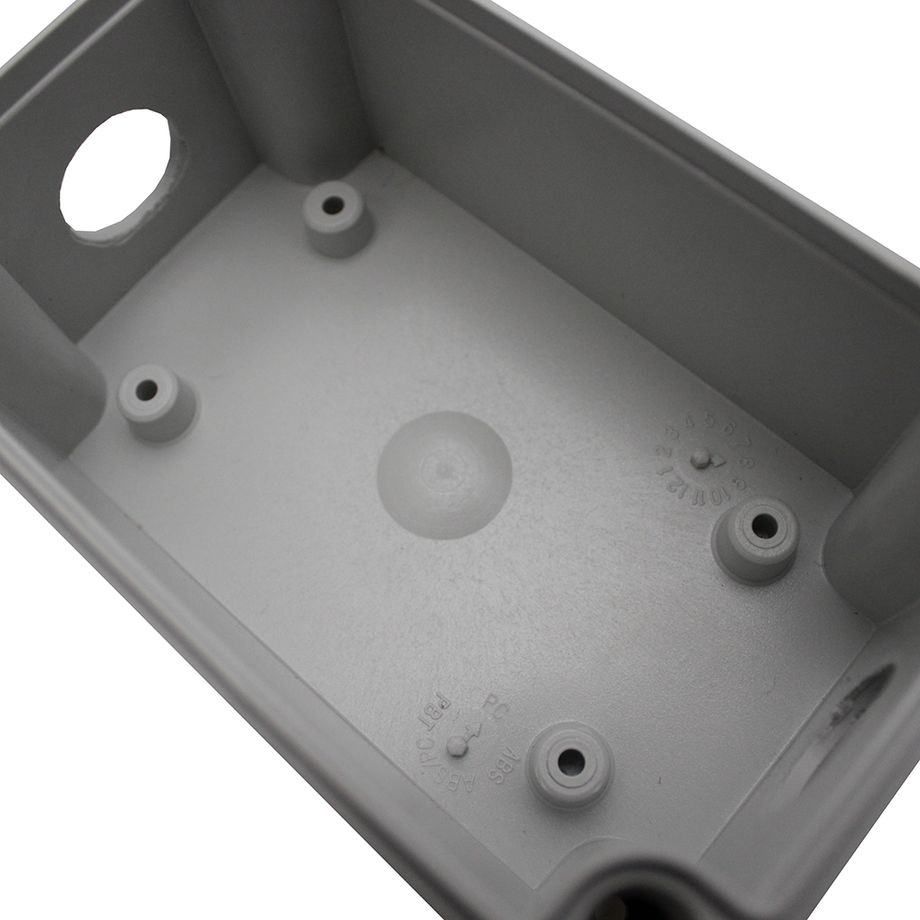 Elektronikgehäuse IP67 | ABS oder Polycarbonat | mit Knockout für Kabelanschluss | Serie X6