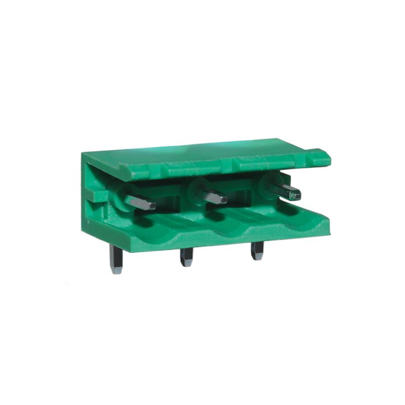 Steckbare Anschlussklemme 7,62 mm | Stecker | horizontal | geschlossene Seiten