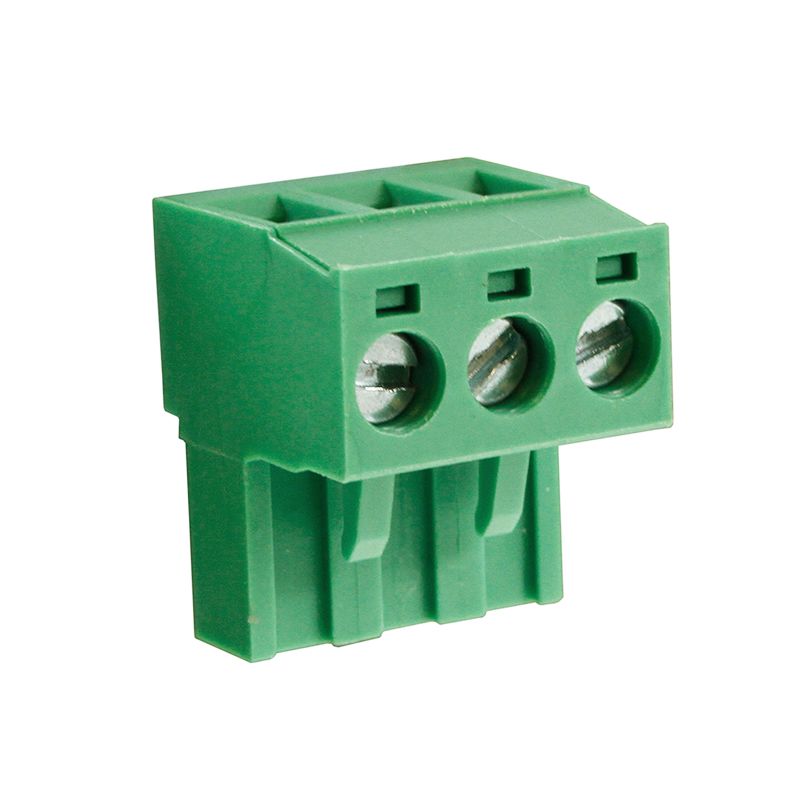 Steckbare Anschlussklemme 5 mm | Buchse | Rising-Clamp