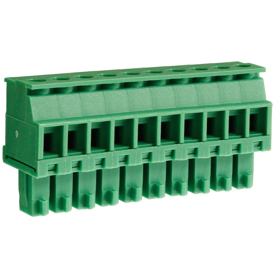 Steckbare Anschlussklemme 3,81 mm | Buchse | vertikal standard | Rising-Clamp