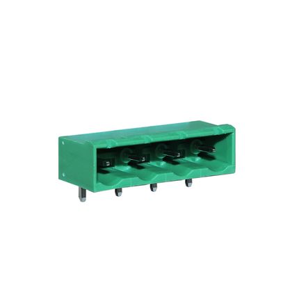 Steckbare Anschlussklemme 7,62 mm | Stecker | horizontal | geschlossene Seiten