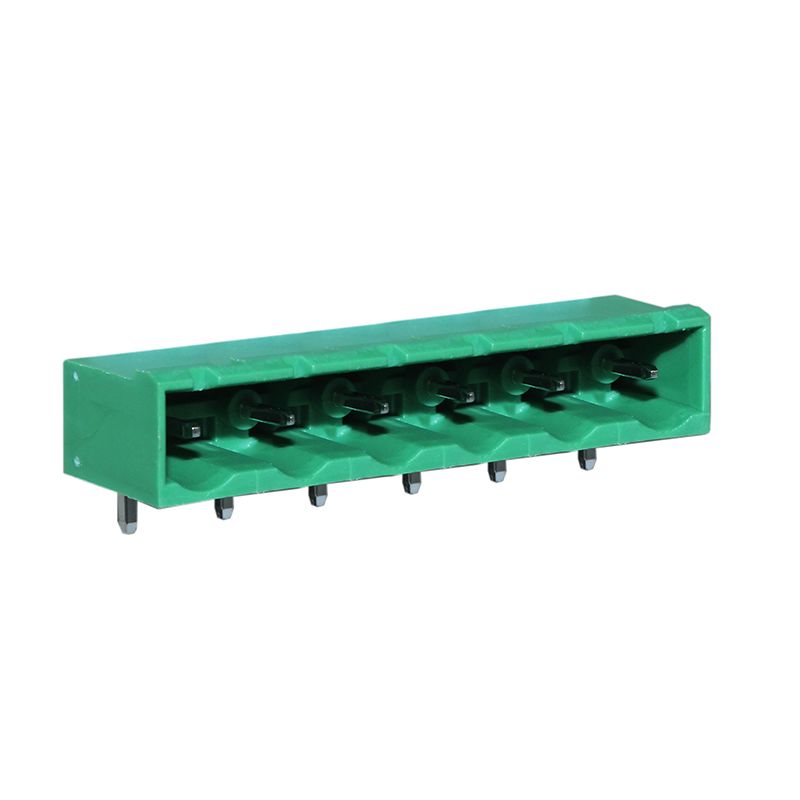 Steckbare Anschlussklemme 7,62 mm | Stecker | horizontal | geschlossene Seiten
