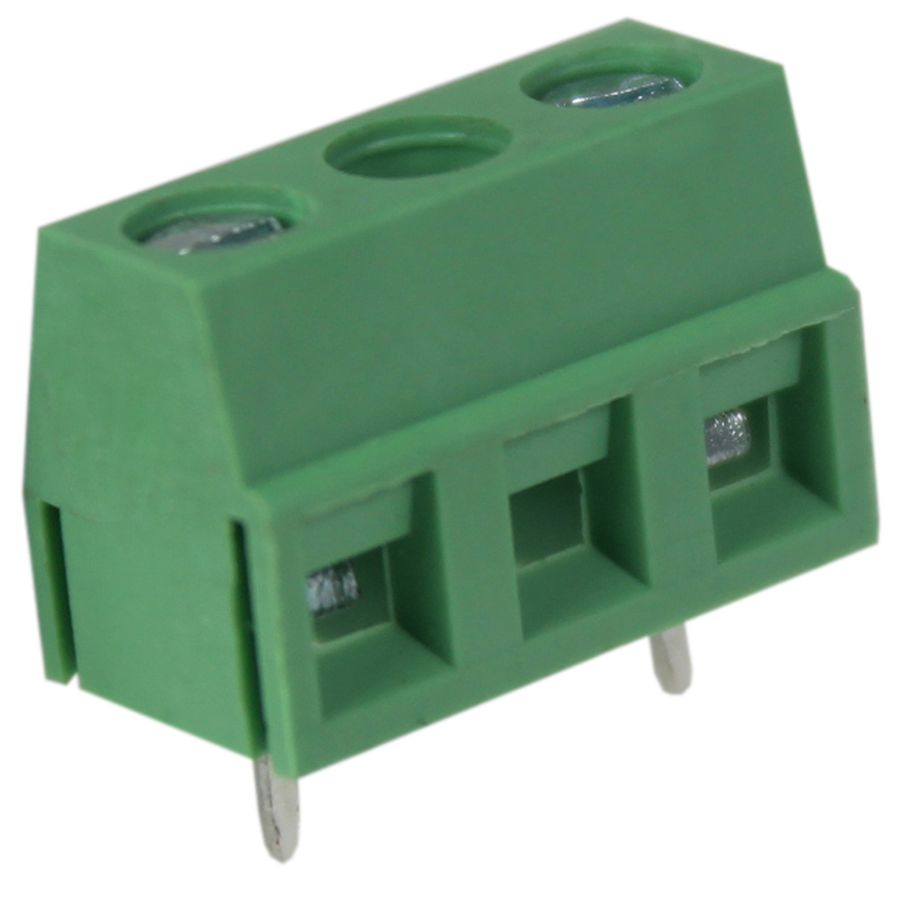 Anschlussklemme 10,16 mm | niedriges Profil | 45° | Rising-Clamp