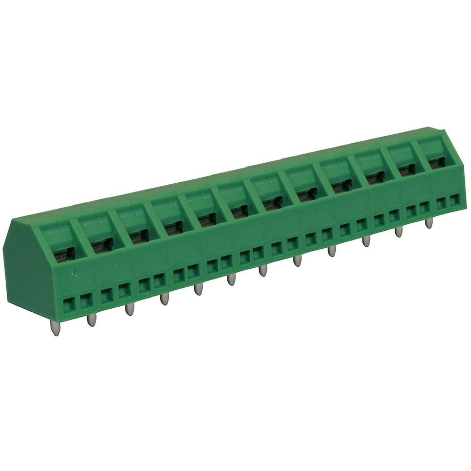 Anschlussklemme 5,08 mm | 45° | Rising-Clamp