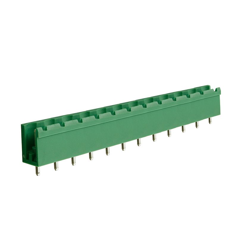 Steckbare Anschlussklemme 7,5 mm | Stecker | vertikal | geschlossene Seiten