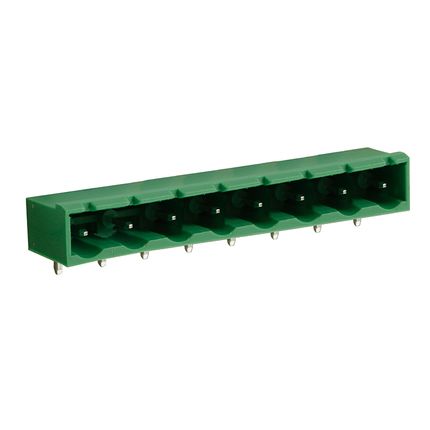 Steckbare Anschlussklemme 7,5 mm | Stecker | horizontal | geschlossene Seiten