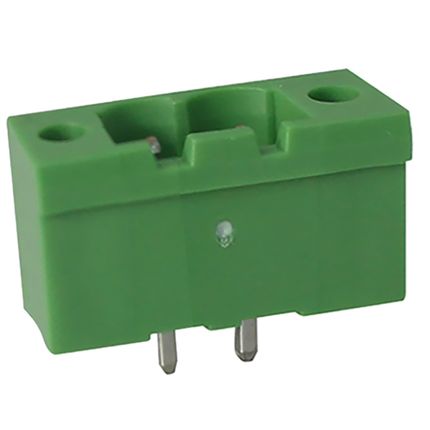 Steckbare Anschlussklemme 5,08 mm | Stecker | vertikal | mit Flansch