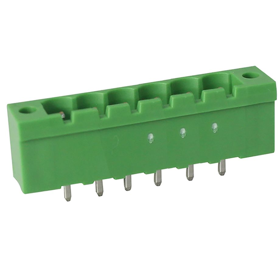 Steckbare Anschlussklemme 5,08 mm | Stecker | vertikal | geschlossene Seiten