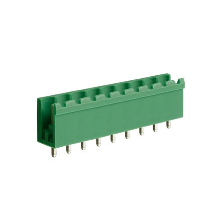 Steckbare Anschlussklemme 5,08 mm | Stecker | vertikal | offene Seiten