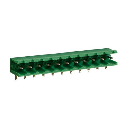 Steckbare Anschlussklemme 5,08 mm | Stecker | horizontal | offene Seiten