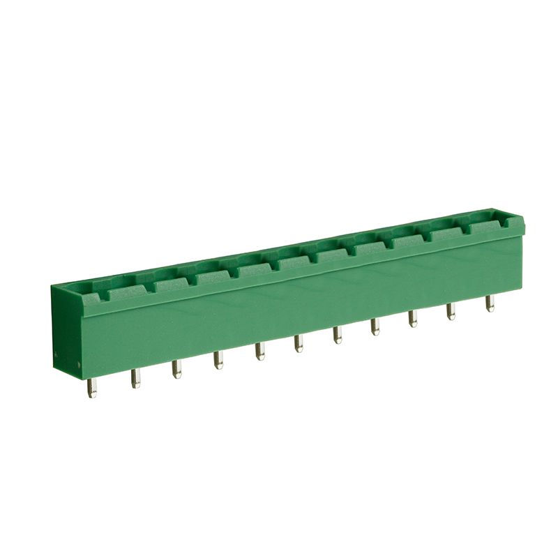 Steckbare Anschlussklemme 7,5 mm | Stecker | vertikal | geschlossene Seiten