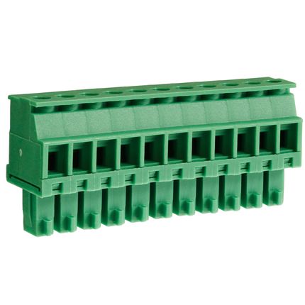 Steckbare Anschlussklemme 3,81 mm | Buchse | vertikal standard | Rising-Clamp