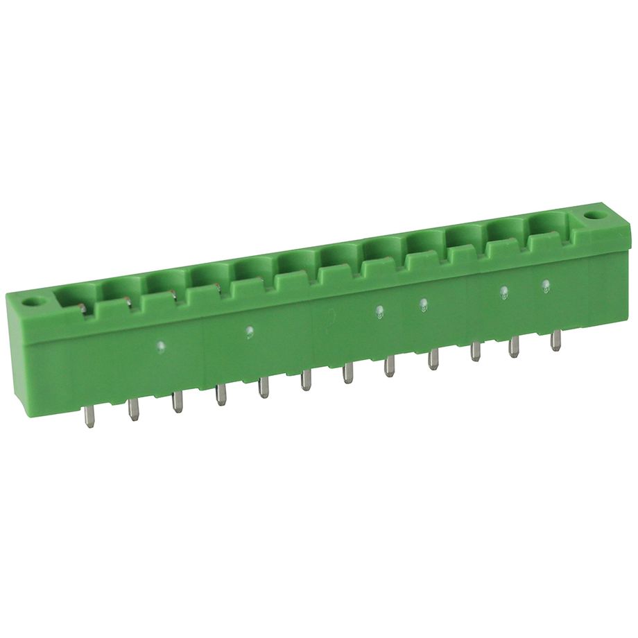 Steckbare Anschlussklemme 5,08 mm | Stecker | vertikal | geschlossene Seiten