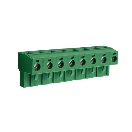 Steckbare Anschlussklemme 7,5 mm | Buchse | Rising-Clamp