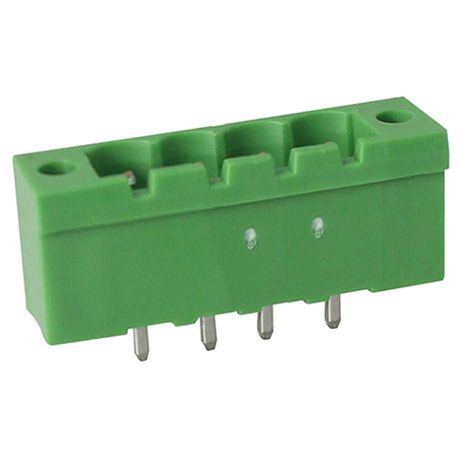 Steckbare Anschlussklemme 5,08 mm | Stecker | vertikal | geschlossene Seiten