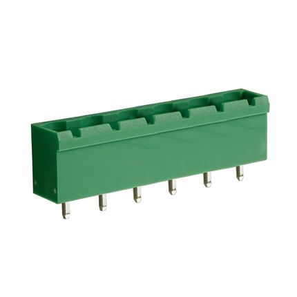 Steckbare Anschlussklemme 7,5 mm | Stecker | vertikal | geschlossene Seiten