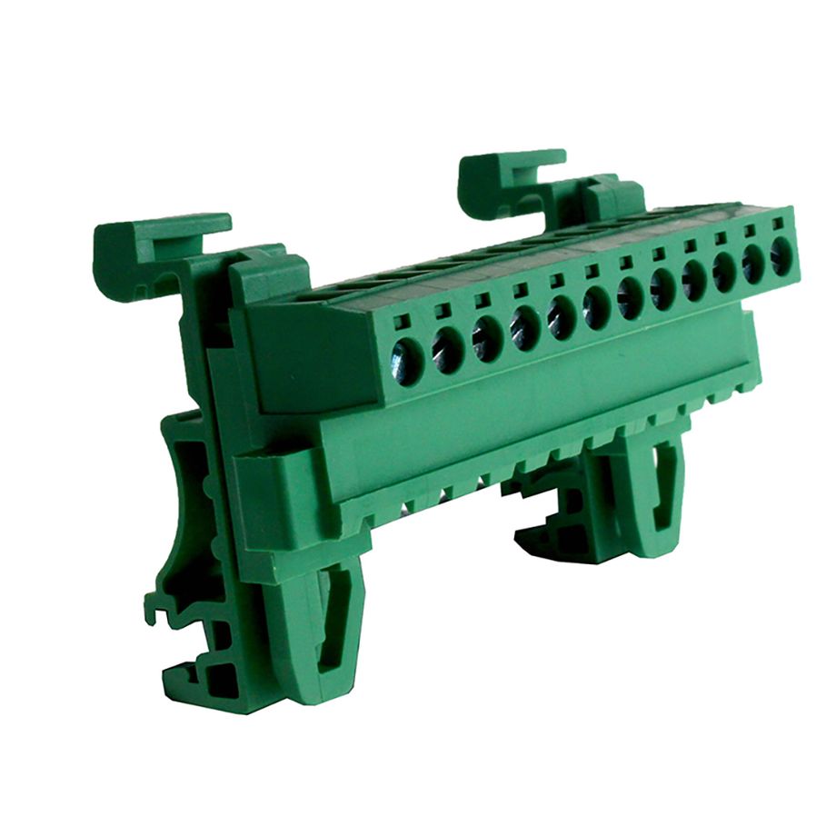 Steckbare DIN-Schienen-Anschlussklemme 5 mm | horizontal