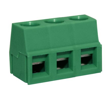 Anschlussklemme 5 mm | niedriges Profil | 90° | Rising-Clamp