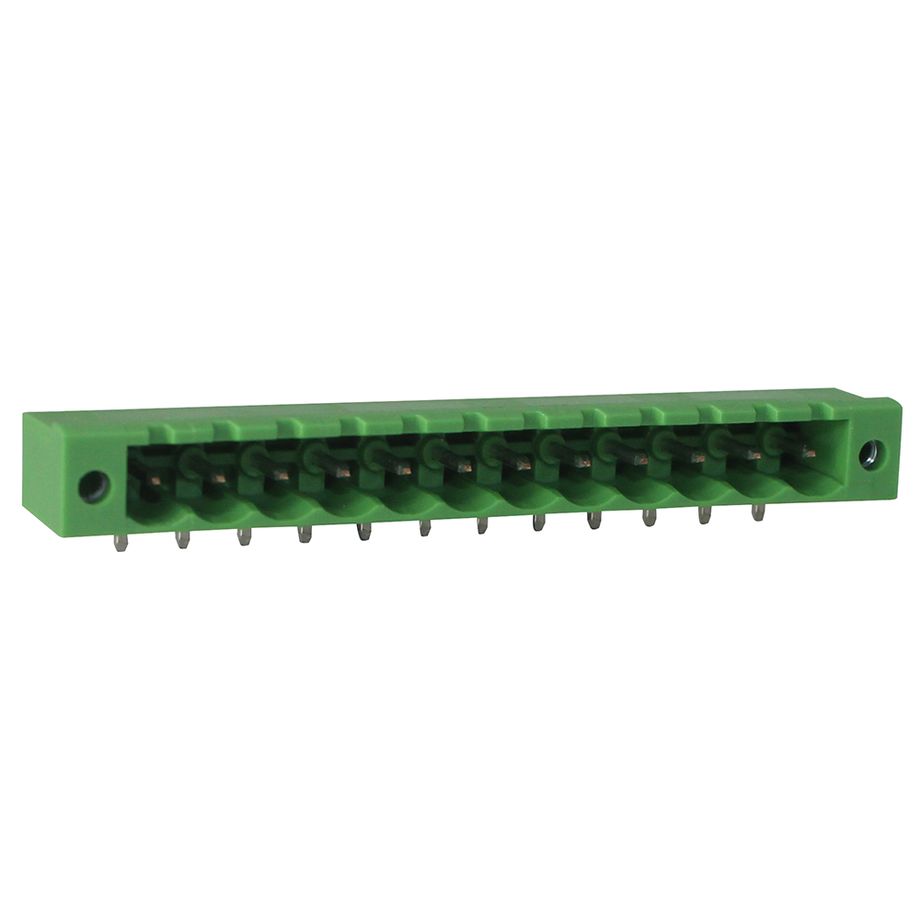 Steckbare Anschlussklemme 5,08 mm | Stecker | horizontal | geschlossene Seiten