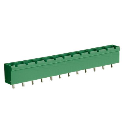 Steckbare Anschlussklemme 7,5 mm | Stecker | vertikal | geschlossene Seiten