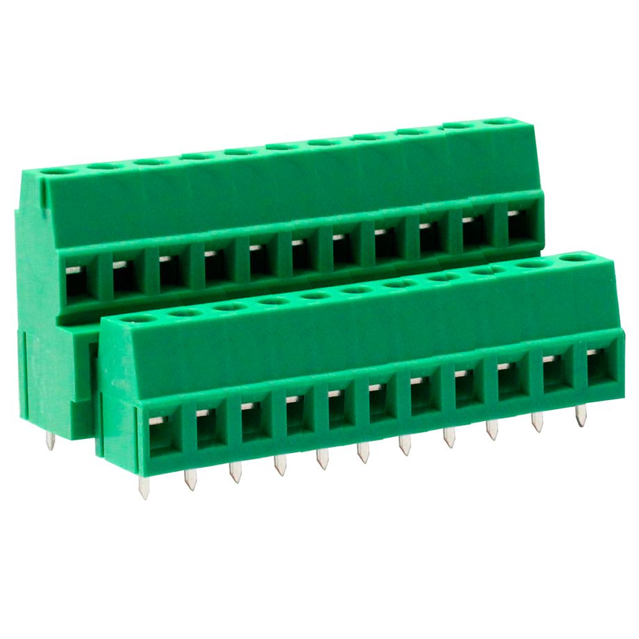 Doppelstock-Anschlussklemme 5,08 mm | Rising-Clamp