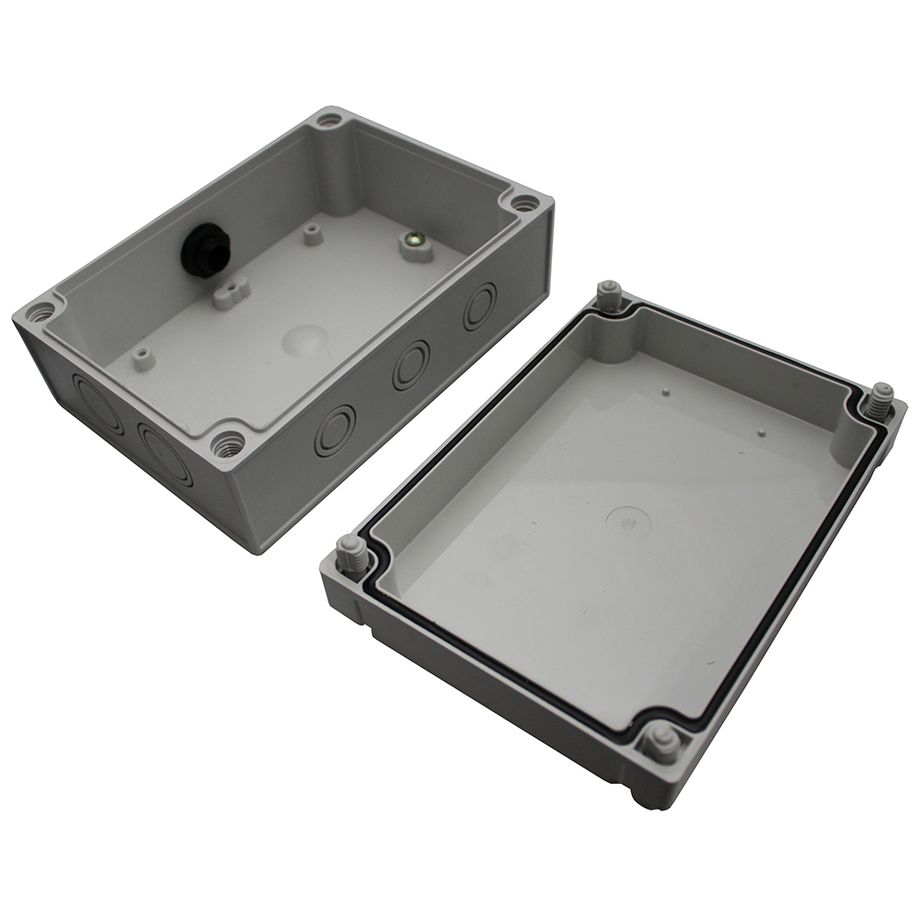 Elektronikgehäuse IP67 | ABS oder Polycarbonat | mit Knockout für Kabelanschluss | Serie X6