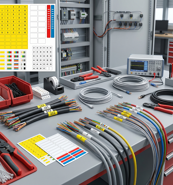 Etiketten und Kabelmarkierer für Industrie, Technik und Kabelkonfektion