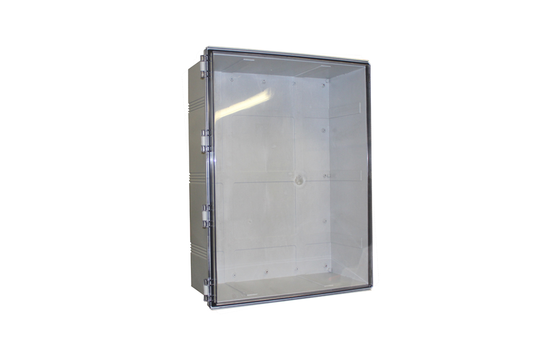 CHDX8-236C_Outdoor-Gehäuse mit transparentem Deckel